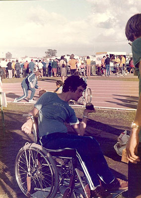 Shot Put at Nationals Hamilton 1978